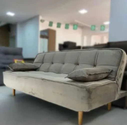 sofa cama modena bege (novo)