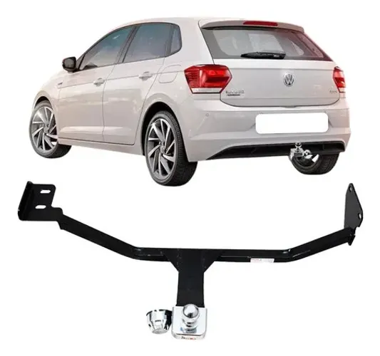 Engate Reboque Rabicho Fixo Polo Hatch 2018 A 2023