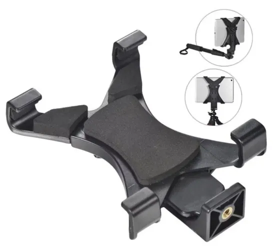 Adaptador Suporte de Tripé para Tablet iPad universal 