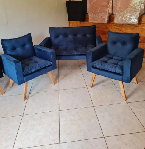 Conjunto de poltronas 3 Peças, direto da fábrica divido em até 10x sem juros