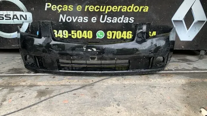 Parachoque Dianteiro Nissan Sentra 2012 Preta