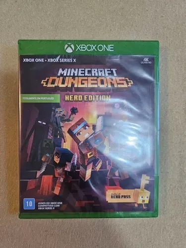 Jogo Minecraft Dungeons Hero Edition Mídia Física Xbox