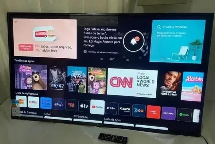 Tv Smart LG 43 polegadas Aí Thinq webos