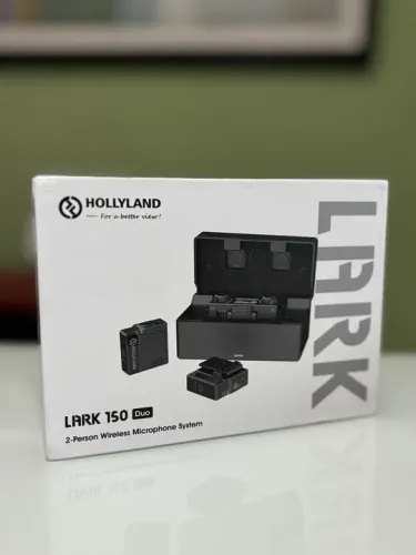 Microfone lapela Lark150 hollyland