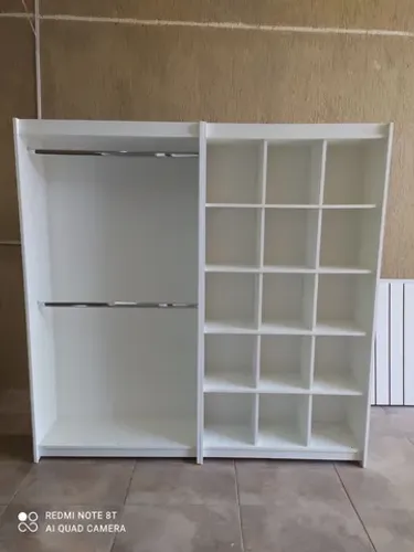 Colmeia + Cabideiro duplo MDF 