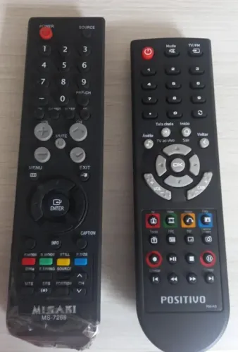 Controle remotos kit 2 peças não funcionam para conserto.