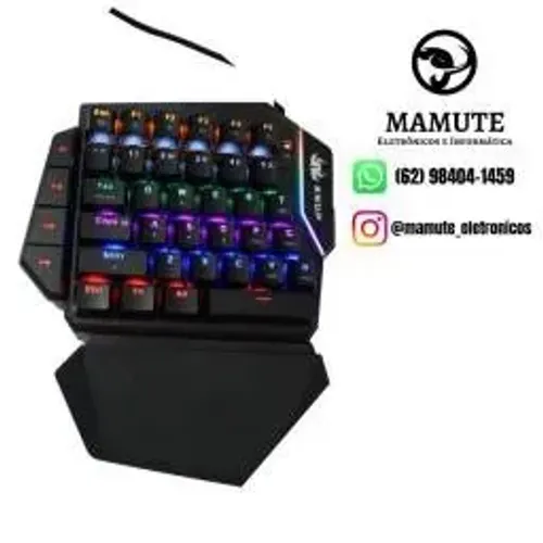 Teclado Gamer Single Hand (Uma mão) KP- TM003 - Knup
