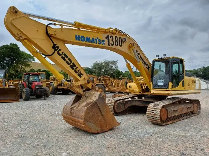 Escavadeira hidráulica, Komatsu, PC350LC,