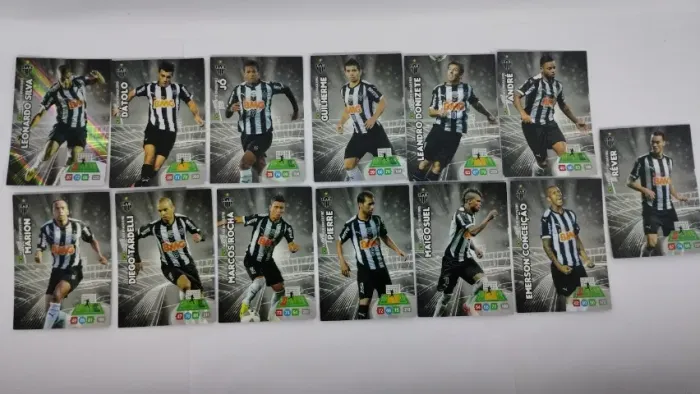 Kit 13 Cards Figurinhas Brasileiro 2014: Atlético Mineiro Jogadores