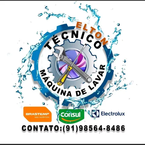 Técnico em máquinas de lavar. 