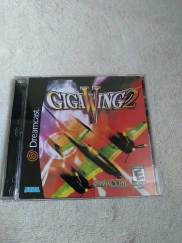 Giga Wing 2 p/ Sega Dreamcast prensado completo