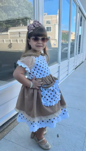 Vestido infantil 