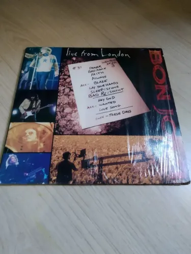  Laser Disc Bon Jovi Live From London 1995 