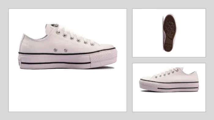 Tênis Converse Chuck Taylor All Star Lift Unissex - Branco - Nº 44 - Original, Novo