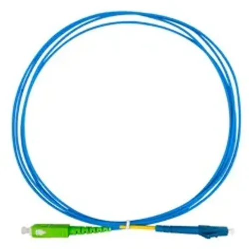 Cabo De Fibra Ótica Patch Cord SC/APC verde x LC UPC azul 2m 0768 d406