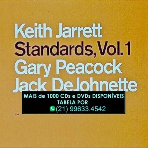7 Cds do pianista Keith Jarret. Todos importados 