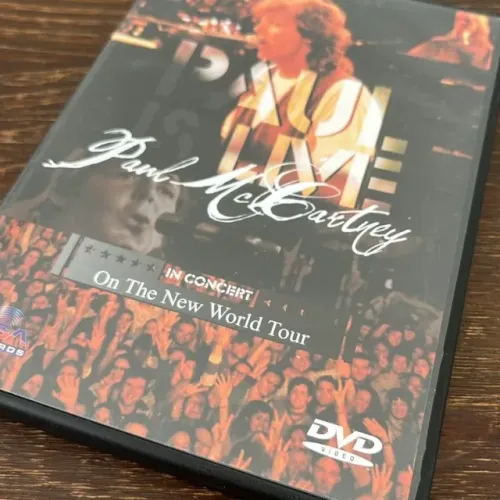 dvd paul mccartney "paul is live" in concert on the new world tour