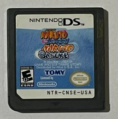 NARUTO SHIPPUDEN NARUTO VS SASUKE  NINTENDO DS SOMENTE CARTUCHO ACEITO OLX PAY