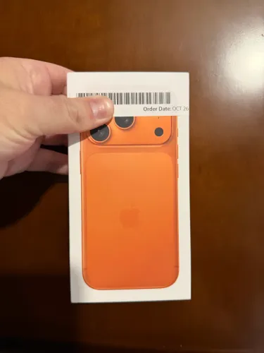 Iphone 17 pro Laranja (Lacrado, desbloqueado e 1 ano de garantia)