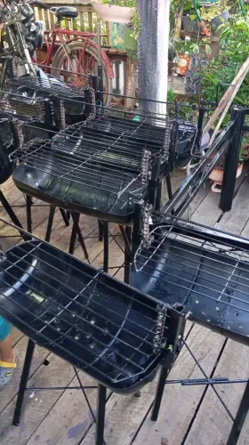 Churrasqueira e fogareiro de todos os tamanhos aceita cartão e Pix fasso entrega *