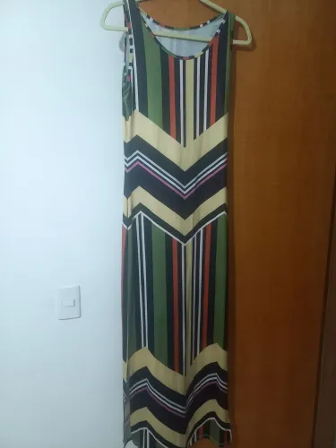Vestido Longo Estampado