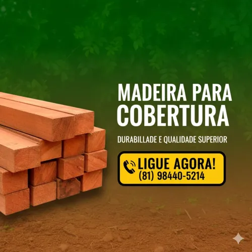 Madeira para Coberta em Promoção Relâmpago - Corra e Garanta a Sua!