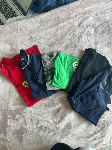 Lote de Roupa Brechó Masculina 15 peças kit 04