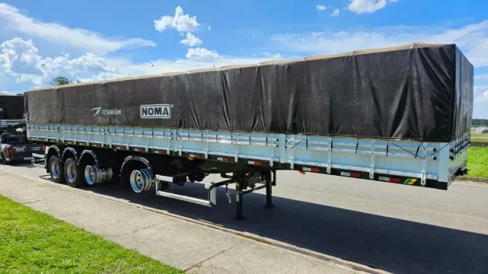 Carreta 4 Eixo Noma Titanium Ano 24  0km 13.5 x 1.80 S/ pneu comp naval pronta entrega