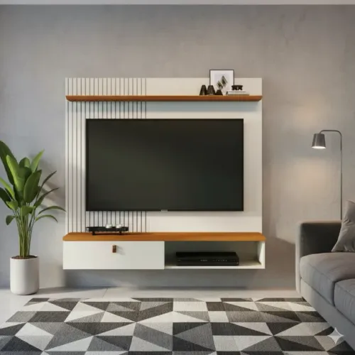 Painel Iris Cinamomo/Off White (PRODUTO NOVO DE FÁBRICA)