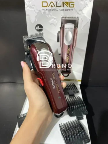 Máquina de Cortar Cabelo Daling - Sem Fio