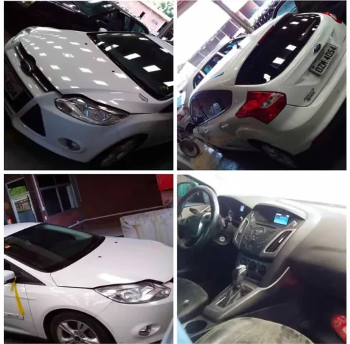 Peças Ford Focus hatch 1.6 Powerswift Branco - Completo! - Sucata Peças e Acessórios