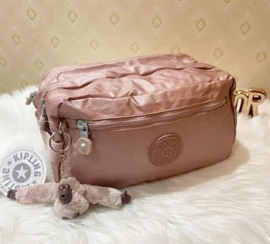 Necessaire Rosa Metalizada