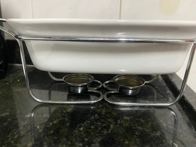 Travessa de porcelana 