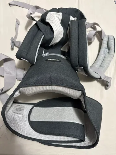 Canguru 5 em 1 Ergonômico cinza, Ibimboo