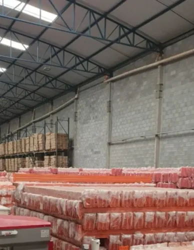 Porta Palete NOVO - 534 Montante com 3 metros e 2.200 Longarinas com 2,30m-Pronta entrega
