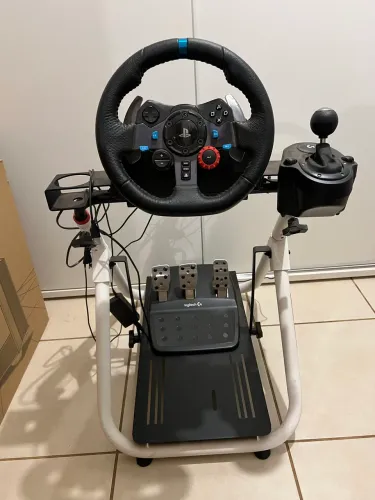 Logitech G29 + Câmbio + Cockpit SXT V2 Extreme Simracing