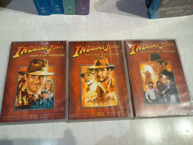 Dvd   Indiana Jones  3 unidades   