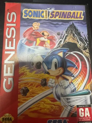 Sonic Spinball Sega Genesis