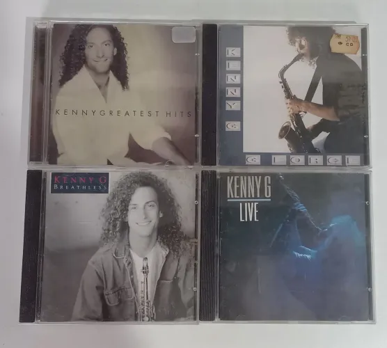 Coleção de CDs Kenny G