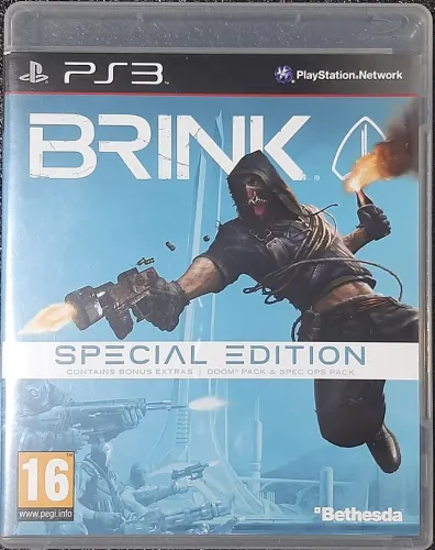 Brink special edition ps3 semi-novo