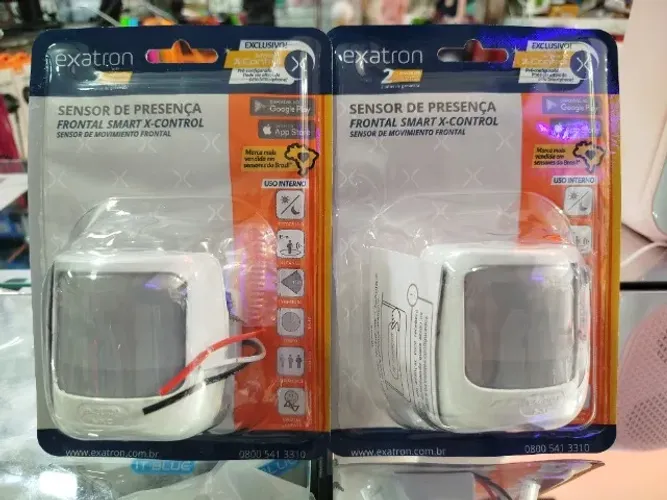 Sensor de presença fotocélula 15m alcance (Distribuidor Jk Eletrônicos)
