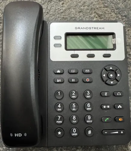 Telefone grandstream novo sem os cabos 
