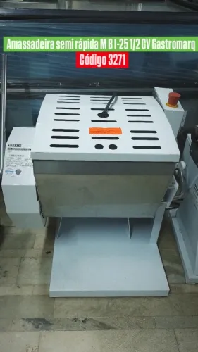 AMASSADEIRA SEMI RAPIDA 25kg 1/2 CV GASTROMARQ NOVA