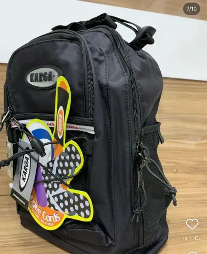 Mochila Karga Preta F2 - Nova com Segredo
