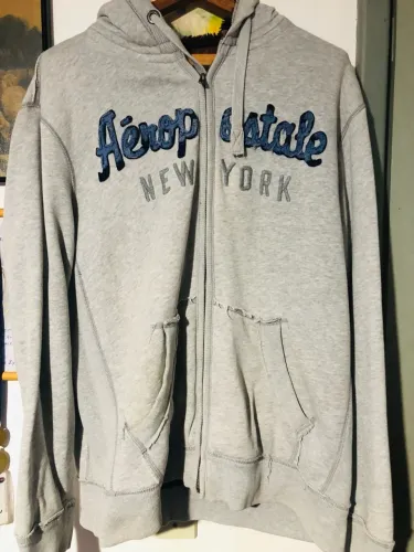 Casaco Aeropostale Cinza