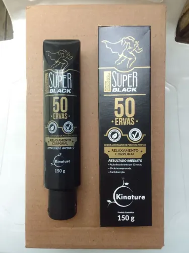 Pomada Super Black 50 ervas - Kinature