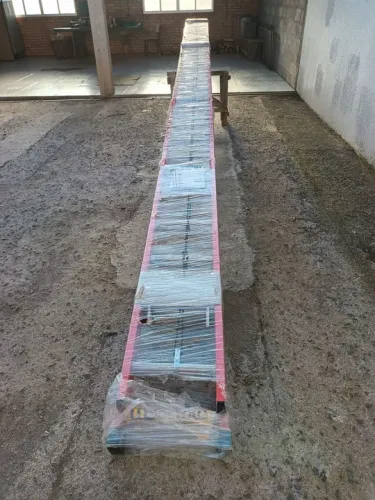 Escada extensiva de fibra de 11,7 metros