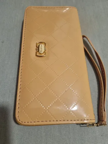 Carteira Feminina Nova Elegante Bege