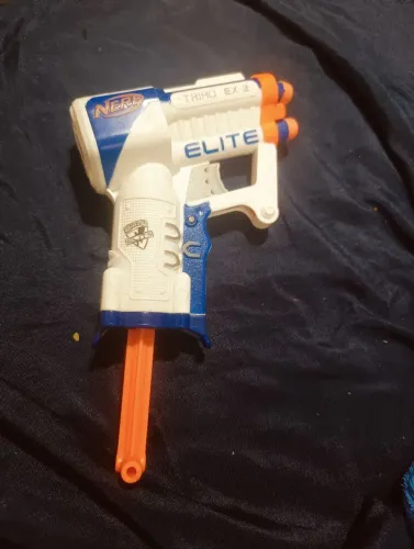 Nerf Triad EX-3 Elite - Diversão Garantida!