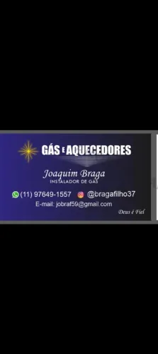 Instalação de gás e aquecedores